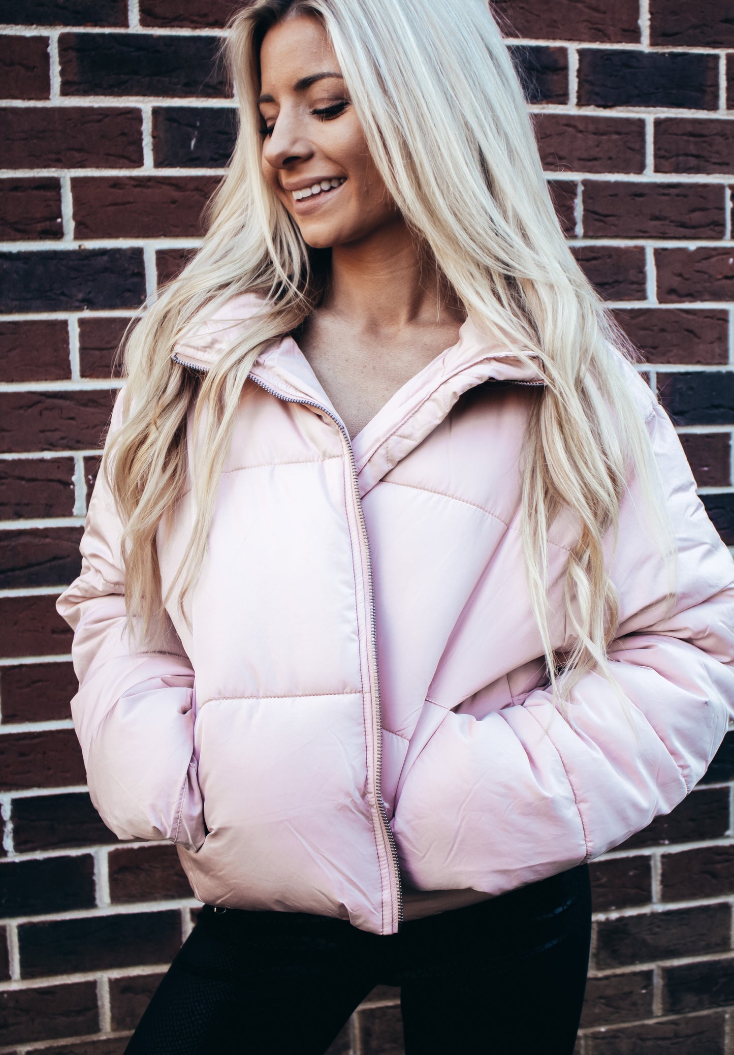 Not Your Average Puffer Jacket - Misty Rose