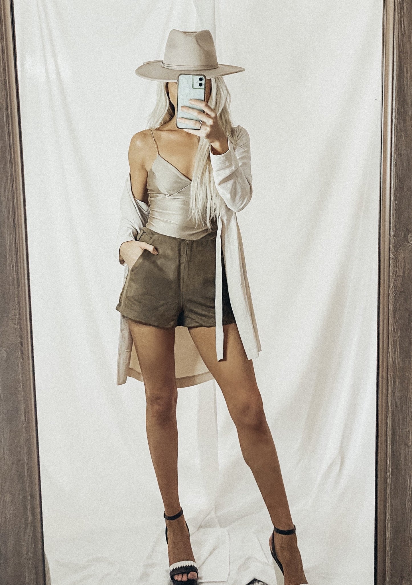 Go Your Own Suede Shorts