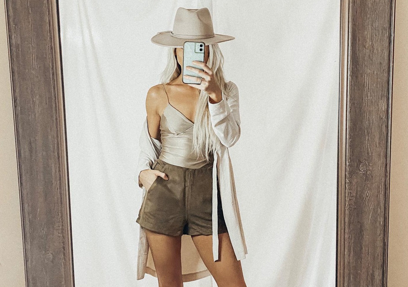 Go Your Own Suede Shorts