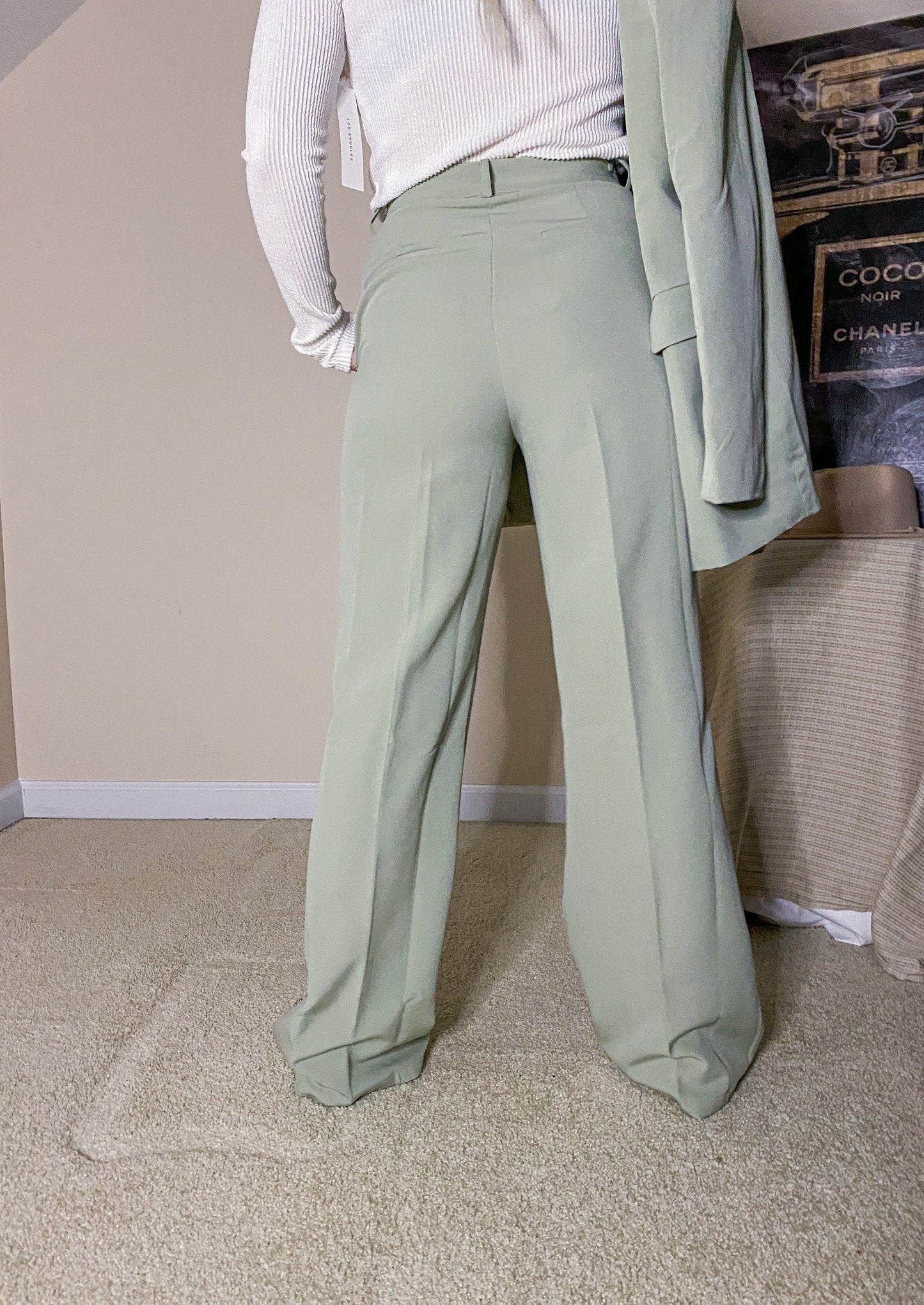 Risky Business Pants - Sage