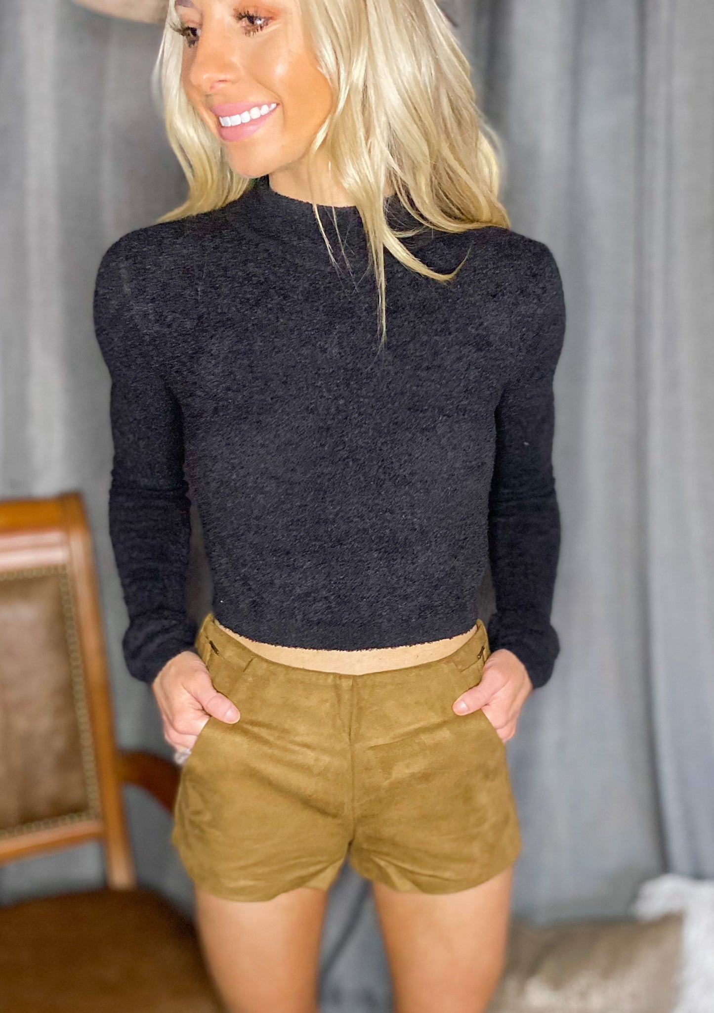 Feeling Fuzzy Cropped Sweater