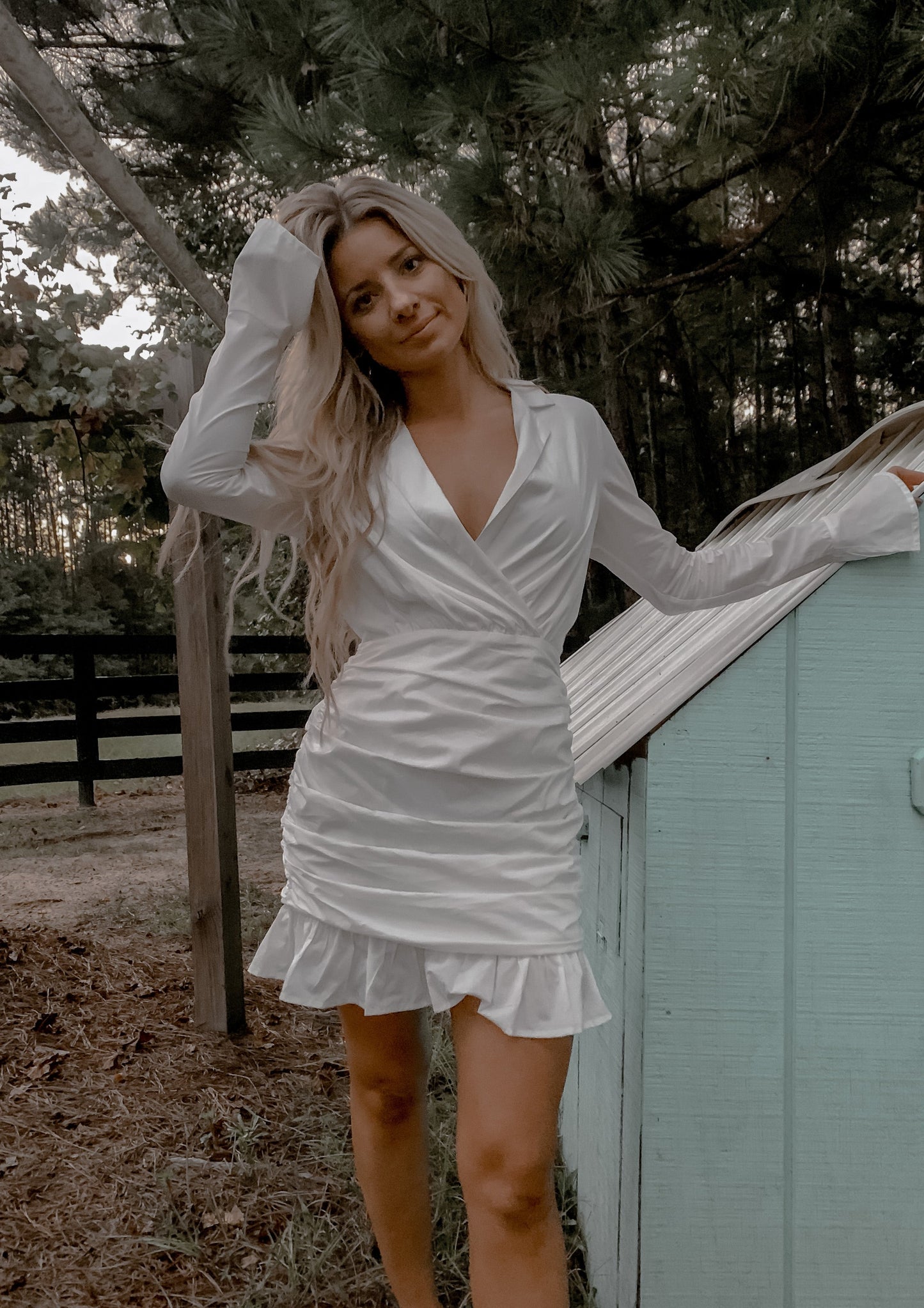 Our Little Secret Dress - Ivory